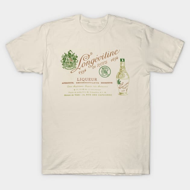 Longevitine Poster T-Shirt by WickedFaery